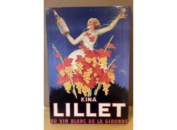 Kina Lillet, 1937 Vintage French Alcohol Advertising Poster