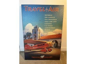 Vintage Travel Poster Canvas
