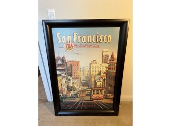 San Francisco TWA Framed Art