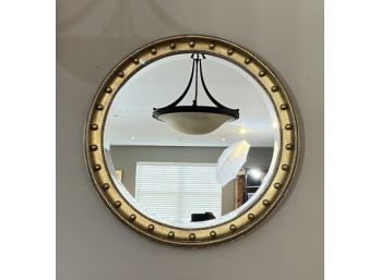 Federal Style Gold Beveled Mirror