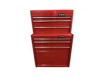 Husky 2 Piece Rolling Tool Chest