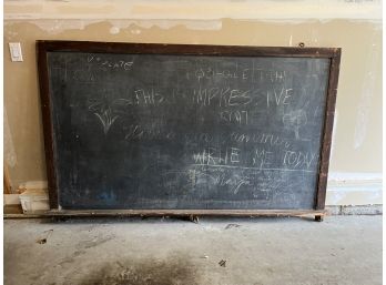 Huge Vintage Schoolroom Chalkboard