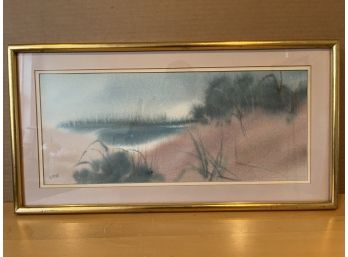 Signed Millie Briggs Watercolor, 2/2