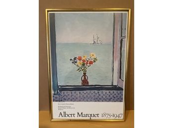 Albert Marquet Exhibition Poster