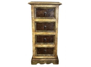 Hand Made Two-Tone Decorative Cabinet