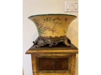 Decorative Chinese Footed Planter