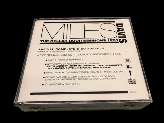 Rare Unopened 6 CD Set Of Miles Davis The Cellar Door Sessions 1970