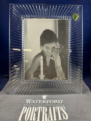 Waterford Frame For 5x 7 Print - New In Felt Bag - No Box