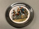 Vintage 1976 The Great American Revolution 1776 Plate Pewter The Spirit Of '76
