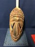 Unique, And Intricately Detailed Wooden, African Tribal Mask, Signed By Artist