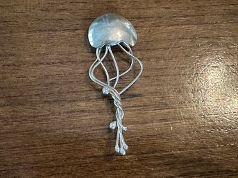 Sarab Sterling Silver Jellyfish Pendant
