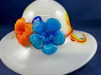 Murano Art Glass Hat