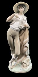 Lladro Figure #4834 Shepherd Boy 11.5' Tall