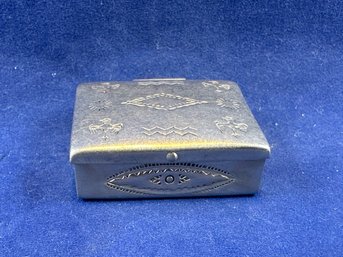 Sterling Silver Pill Box