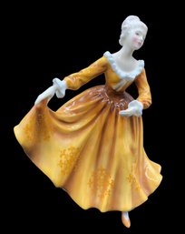 Retired And Lovely,  Royal Doulton, Porcelain Figurine, 'Kristy', HN2381,  7' Tall