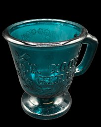 Jeannette Glass Ultramarine  Creamer /Open Sugar(/) Cup