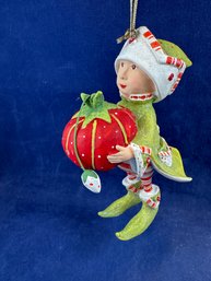Mackenzie Childs Patience Brewster - Dash Away Prancers Taylor Mini Elf Figure