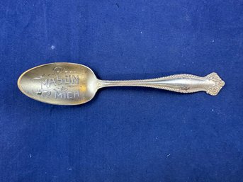 Sterling Silver Mason Michigan Spoon