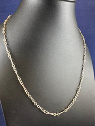Sterling Silver Necklace, 18'