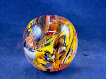 Ramson 2022 Glass Art Paperweight