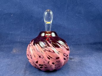 Perfume Bottle Glass Art