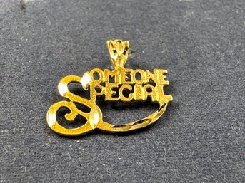 14K Yellow Gold Someone Special Charm