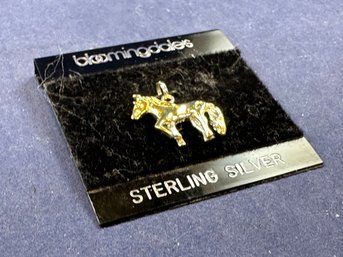 Sterling Silver Horse Charm New From Bloomingdales