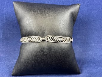 Sterling Silver Bracelet, 7.5'