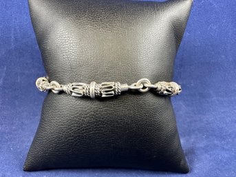Sterling Silver Bracelet, 8'