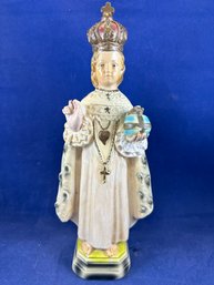 VINTAGE, Religious Figurine, Infant Of Prague, 11' Tall,