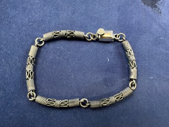 Sterling Silver Bracelet, Mexico, 7.5'