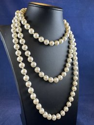 Good Quality Faux Pearl Necklace, 52'