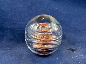 Energy Orb - Glass Over Copper