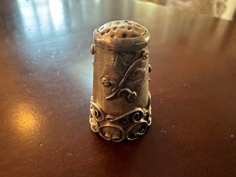 Sterling Silver Vintage Thimble