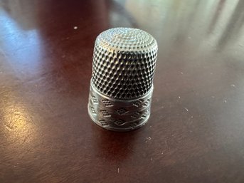 Sterling Silver Traditional Thimble