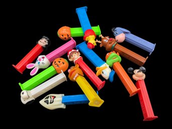 Colorful Collectible Lot Of PEZ Dispensers