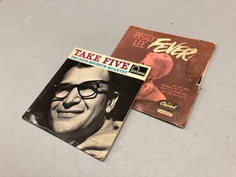 Two (2) Rare Collectible 45 RPM Vinyl Discs