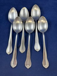 800 Silver Large Spoons