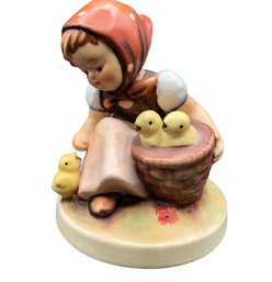 Hummel Goebel 'Chick Girl' Porcelain Figurine