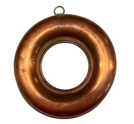 VINTAGE, Copper Jello Mold Pan  6.75' Diameter, 1.5' Deep
