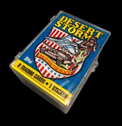 Collectible TOPPS Trading Cards Of Desert Storm