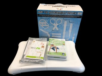 WII Game And Fitness Kit