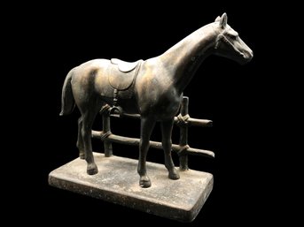 Heavy Metal Horse Home Art Sculpture Copper Pure Bronze Farm Ranch Home Decor