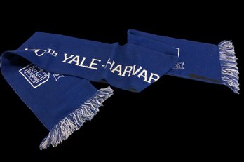 Lot 2: Collectible Yale/Harvard Game Shawl