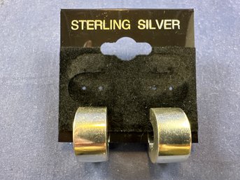 Sterling Silver Milor Hoop Earrings, Italy