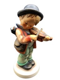 M.I. Hummel Figurine: Little Fiddler West Germany Five Inch Bee Inside V