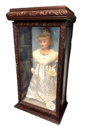Limited Edition Camellia Gardens 16' Porcelain Doll With Swarovski Crystals In Collector Case