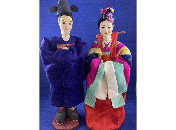 Bride And Groom, Korea Dolls Made In Seoul South Korea