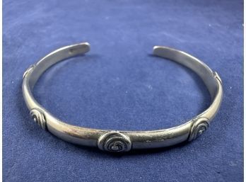 Sterling Silver Bless This Woman, Cuff Bracelet