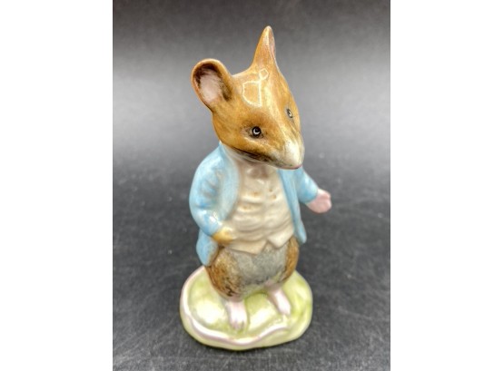 Beatrix Potter Figurine, Johny Town-Mouse, 1954, Beswick England F. Warne & Co